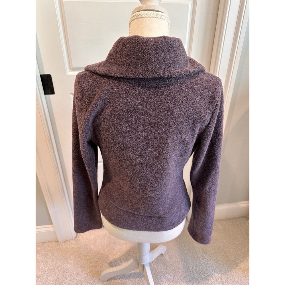 Vintage Twentyone By Forever 21 Purple Textured Blazer Jacket  Size Small Y2K - Picture 3 of 8